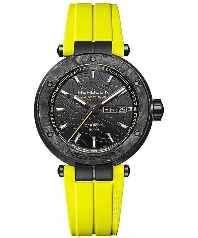 Herbelin Newport Carbon Titanium Automatic watch 1788/CTN14CY