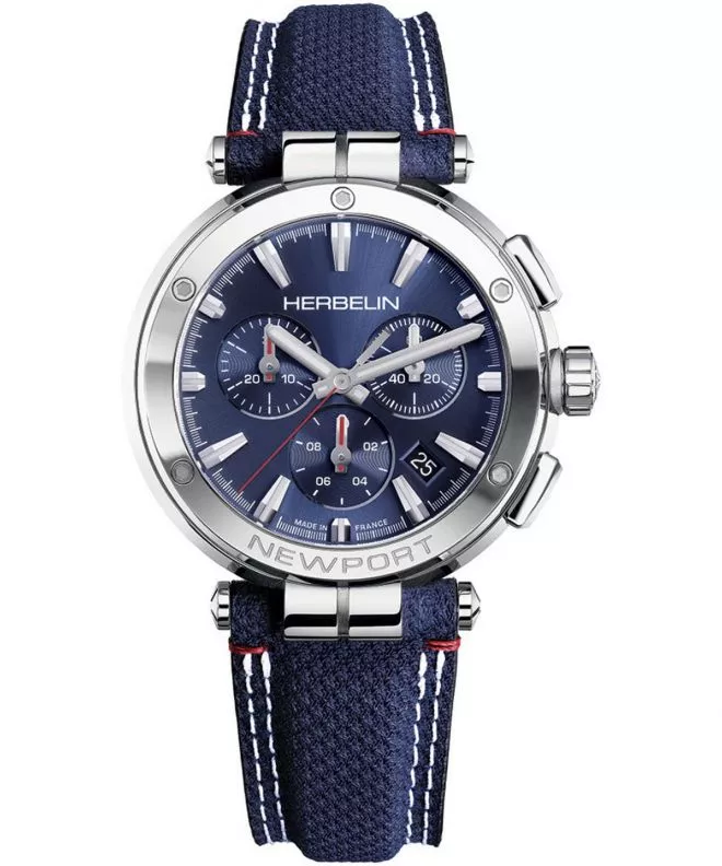 Herbelin Newport Chronograph watch 37658AP15BL