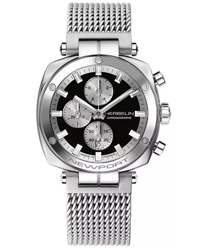 Herbelin Newport Héritage Chronograph watch 35664AP24B