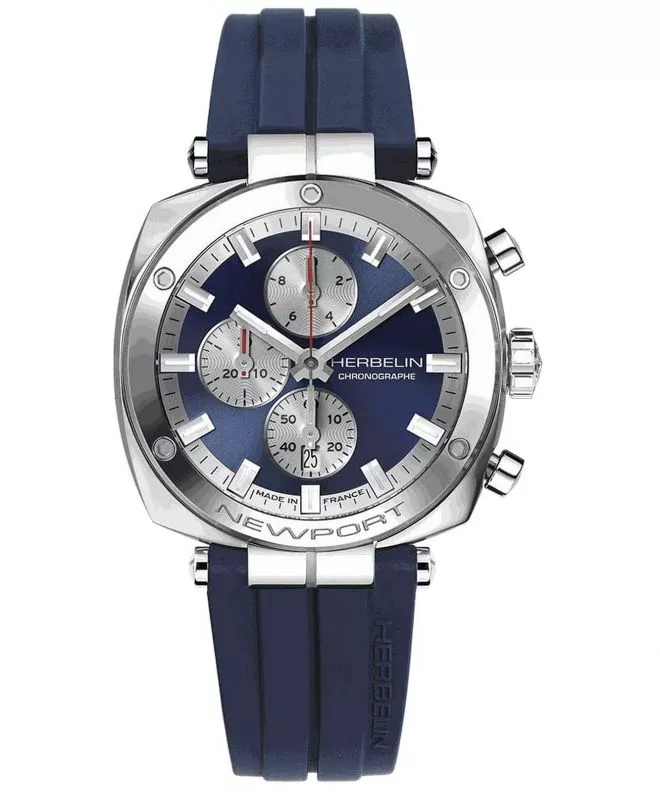 Herbelin Newport Héritage Chronographe watch 35664AP25CB (35664/AP25CB)