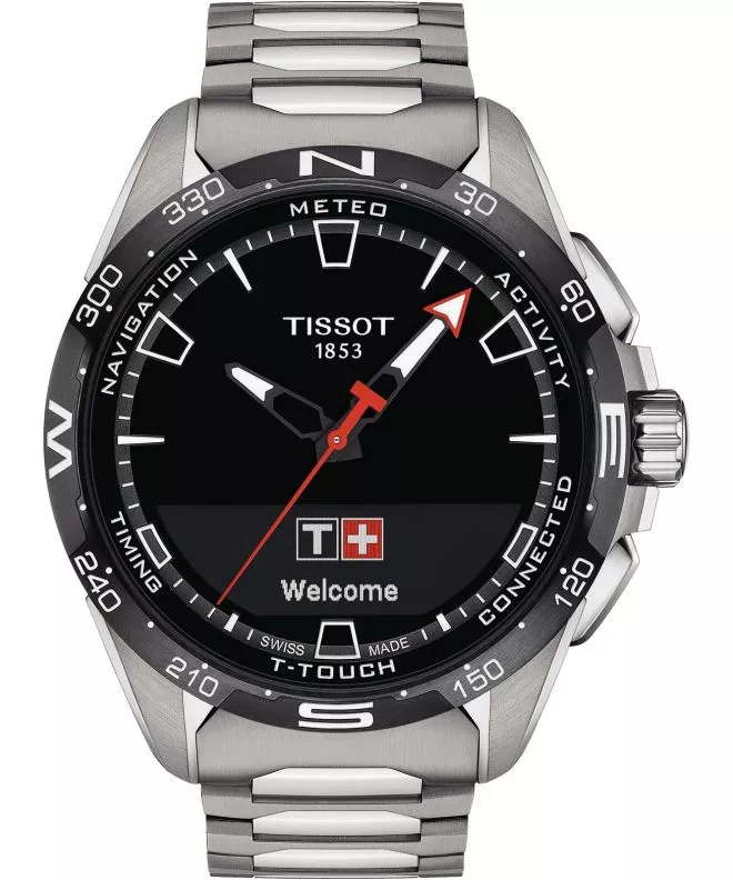Tissot T-Touch Connect Solar Gents Hybrid Watch T121.420.44.051.00 (T1214204405100)