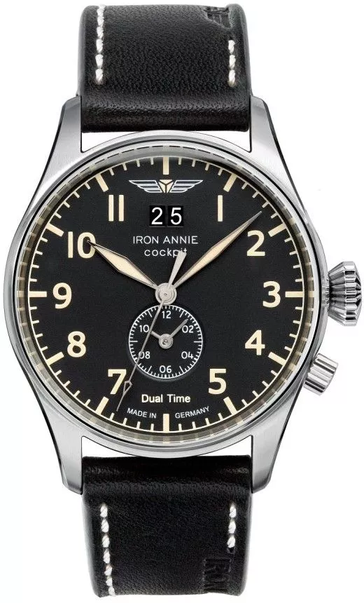Iron Annie Flight Control Dual Time Men's Watch IA-5140-2