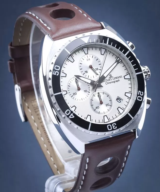 Jacques Lemans Retro Chronograph Men's Watch 1-2041D