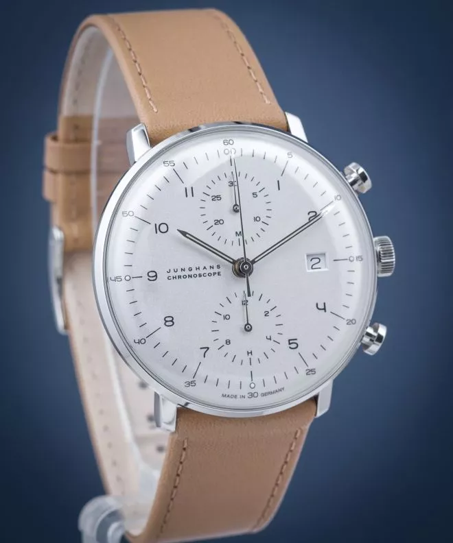 Junghans max bill Chronoscope Automatic Men's Watch 027/4502.04