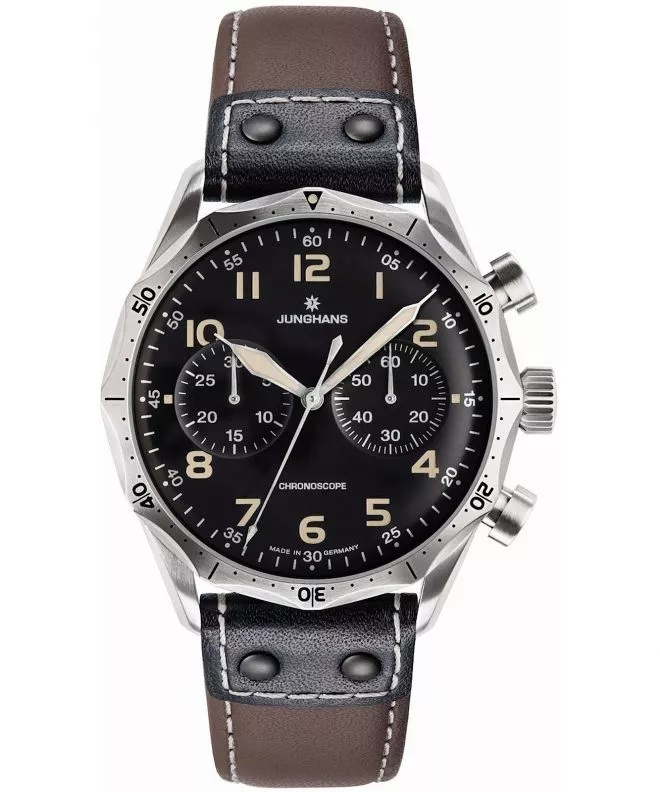 Junghans Meister Pilot Automatic Chronograph Men's Watch 027/3591.00