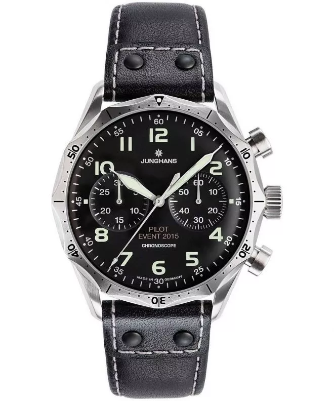 Junghans Meister Pilot Automatic Chronograph Men's Watch 027/3590.00