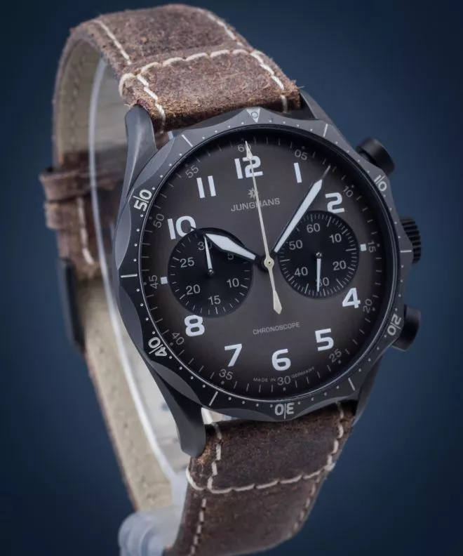 Junghans Meister Pilot Automatic Chronograph Men's Watch 027/3794.00