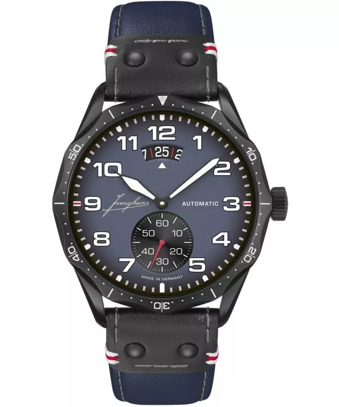 Junghans Meister Pilot  Automatic Navy Blue watch 027/4397.00