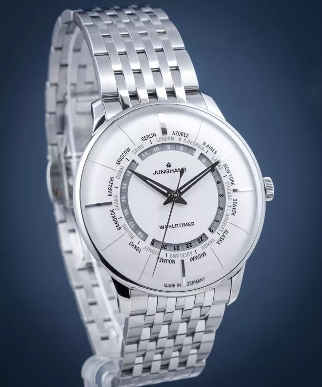 Junghans Meister Worldtimer gents watch 027/3011.46