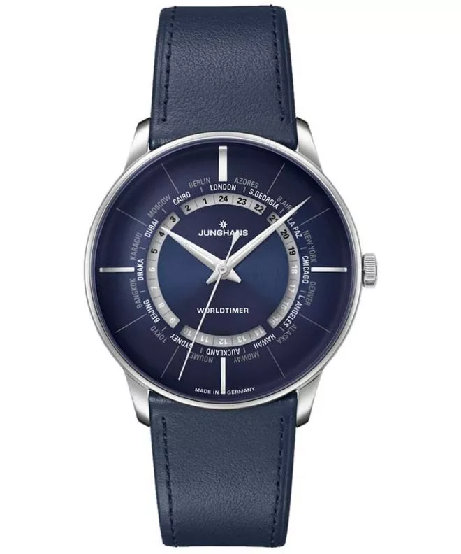 Junghans Meister Worldtimer Automatic watch 027/3010.01