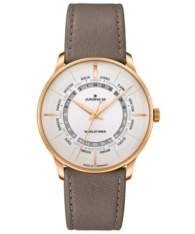 Junghans Meister Worldtimer Automatic watch 027/5012.01
