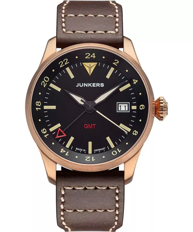 Junkers Flieger Automatic GMT watch 9.66.02.02