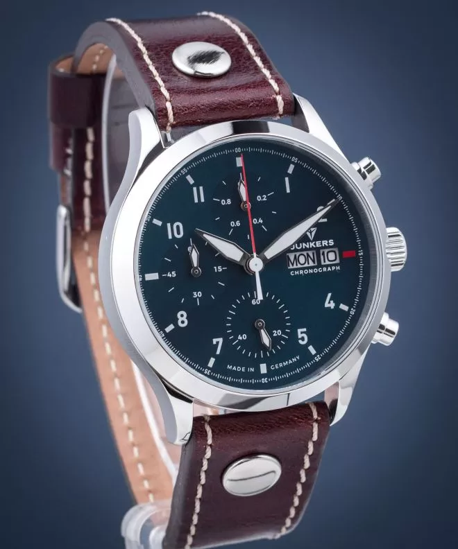 Junkers Flight Control 9 Chronograph Men's Watch 9.14.01.12