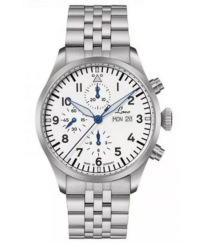 Laco Kiel 2 MB Weiss Automatic watch LA-862153.MB