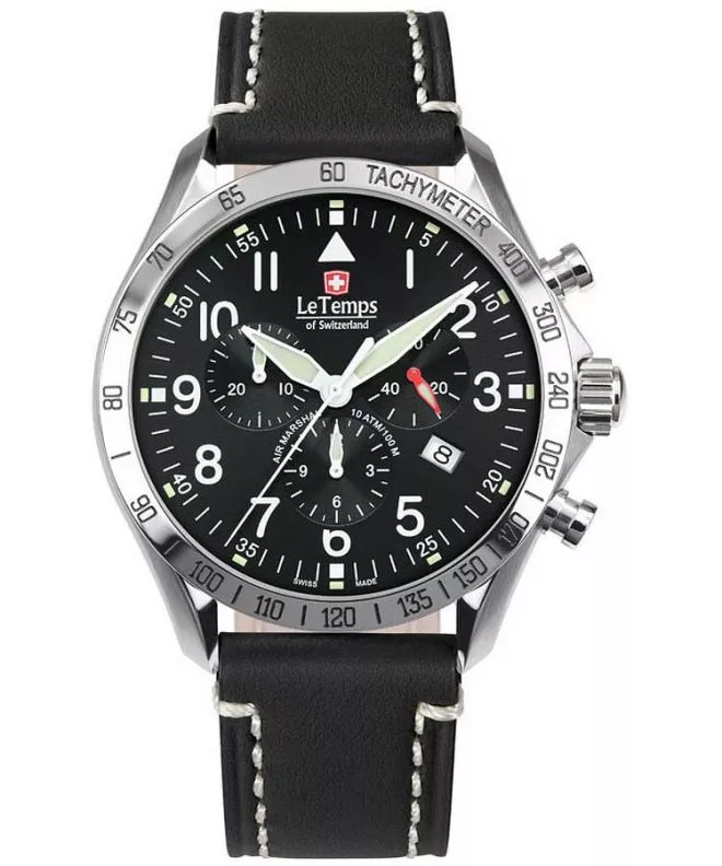 Le Temps Air Marshal Chronograph watch LT1041.01BL15