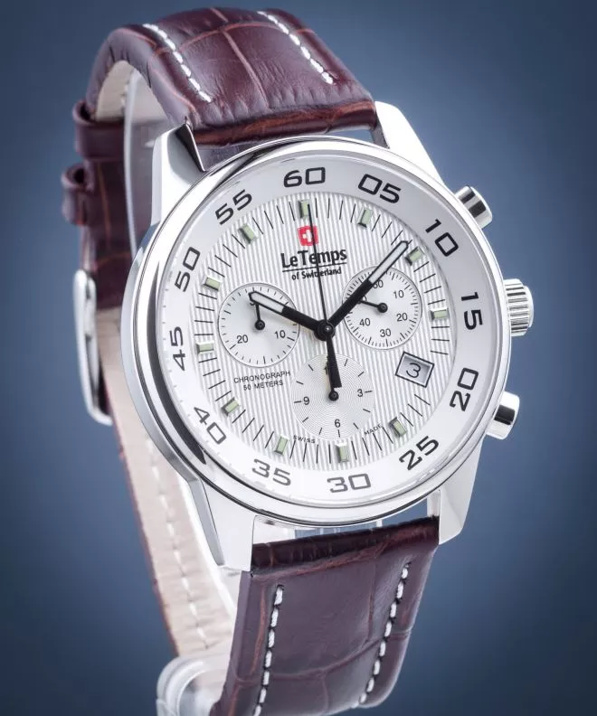 Le Temps Swiss Military Chrono Men's Watch LT1066.21BL12
