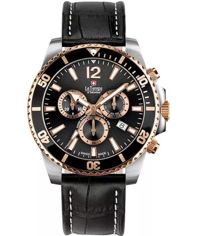 Le Temps Swiss Naval Patrol Chrono watch LT1044.45BL51