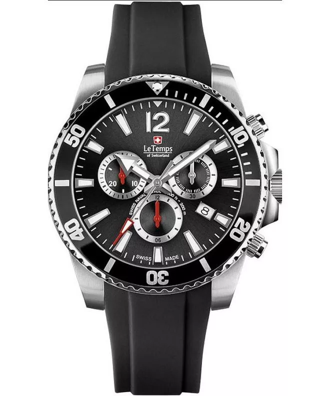 Le Temps Swiss Naval Patrol Chronograph watch LT1044.01BR01