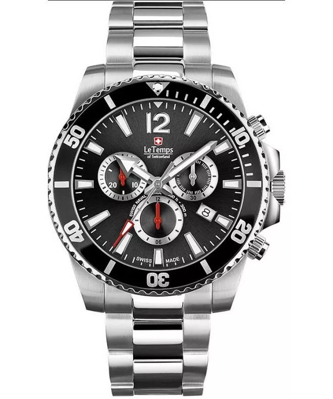 Le Temps Swiss Naval Patrol Chronograph watch LT1044.01BS01