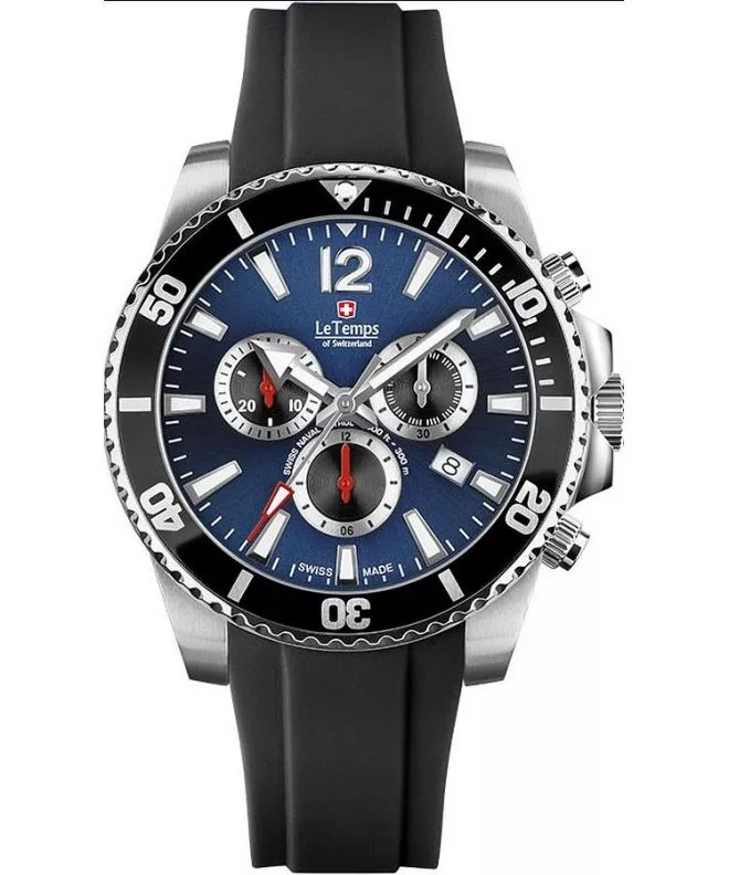 Le Temps Swiss Naval Patrol Chronograph watch LT1044.13BR01