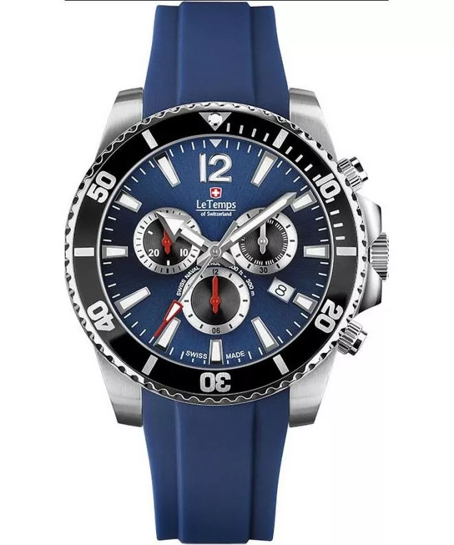 Le Temps Swiss Naval Patrol Chronograph watch LT1044.13BR03