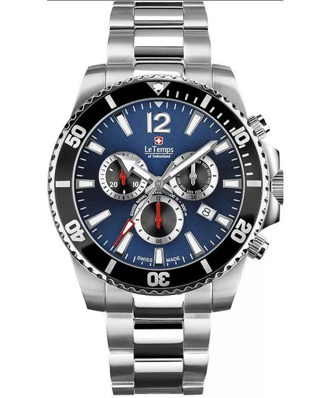 Le Temps Swiss Naval Patrol Chronograph watch LT1044.13BS01