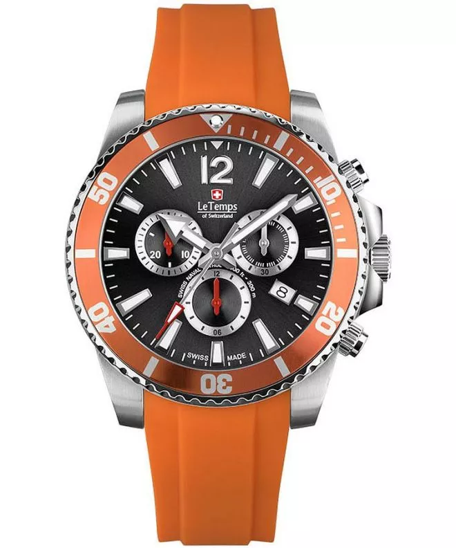 Le Temps Swiss Naval Patrol Chronograph watch LT1044.14BR05