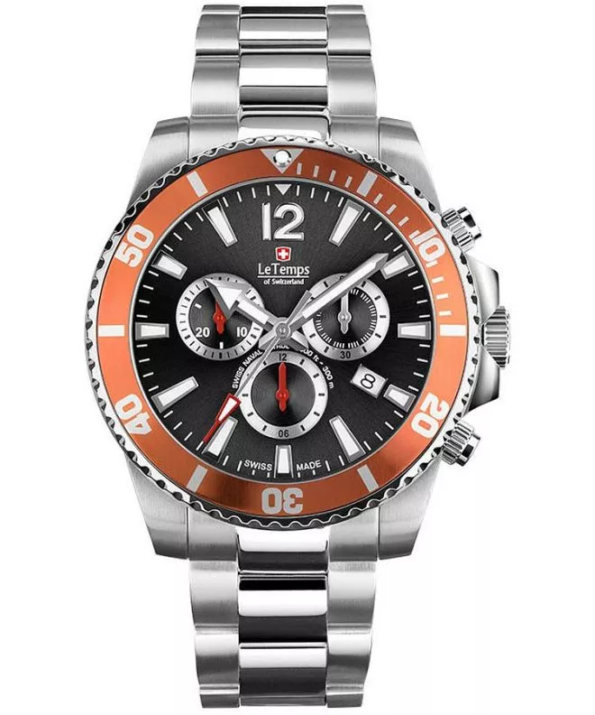 Le Temps Swiss Naval Patrol Chronograph watch LT1044.14BS01