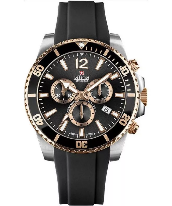 Le Temps Swiss Naval Patrol Chronograph watch LT1044.45BR01