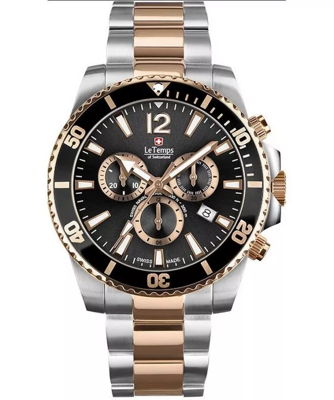 Le Temps Swiss Naval Patrol Chronograph watch LT1044.45BT02