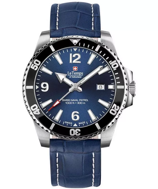 Le Temps Swiss Naval Patrol watch LT1043.13BL13