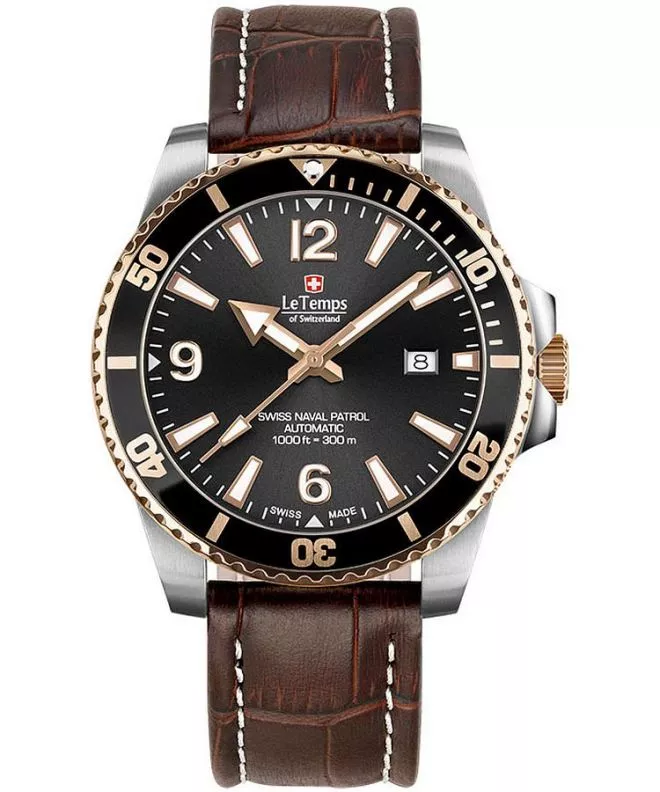 Le Temps Swiss Naval Patrol watch LT1045.45BL52