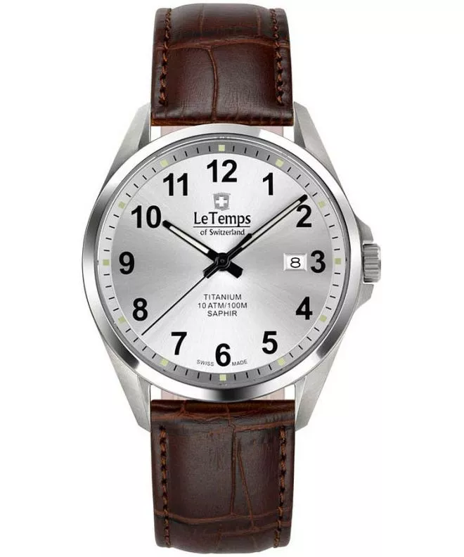 Le Temps Titanium watch LT1025.01BL82