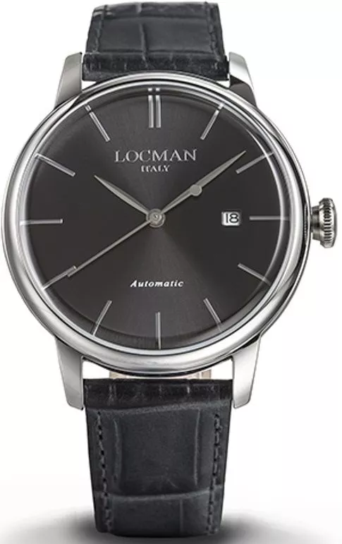Locman 1960 Solo Tempo Automatico Men's Watch 0255A01A-00BKNKPK