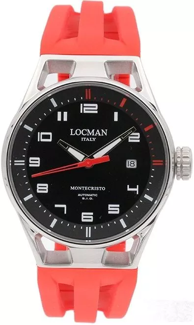 Locman Montecristo Automatic Men's watch 0541A01S-00BKRDSR