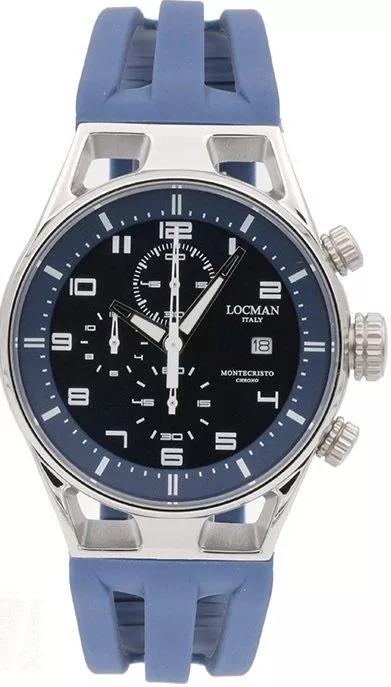 Locman Montecristo Chronograph Men's watch 0542A02S-00BLWHSB
