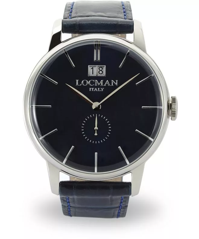 Locman 1960 Big Date Men's Watch 0252V02-00BLNKPB