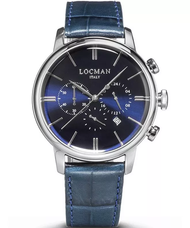 Locman 1960 Chronograph Men's Watch 0254A02A-00BLNKPB