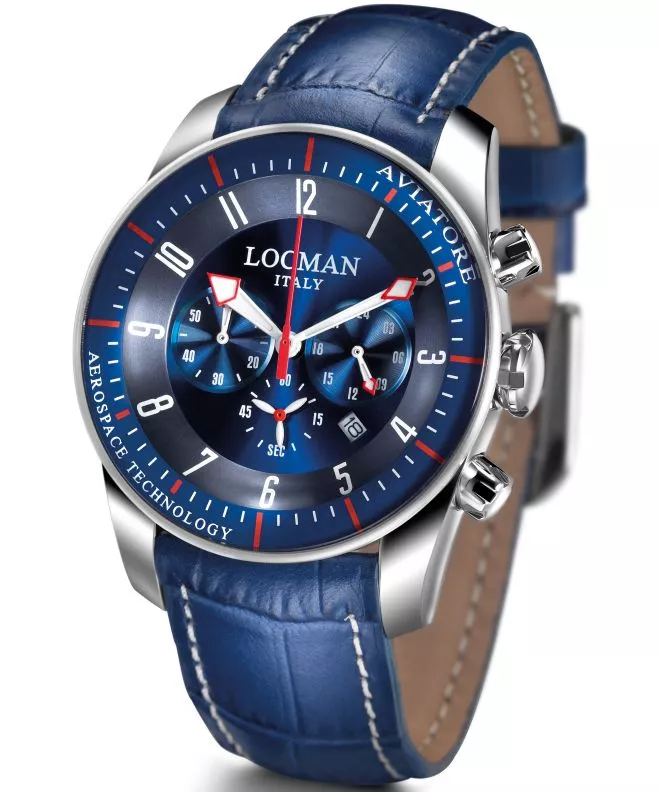 Locman Aviatore Men's watch 045000BLFWRBPSB