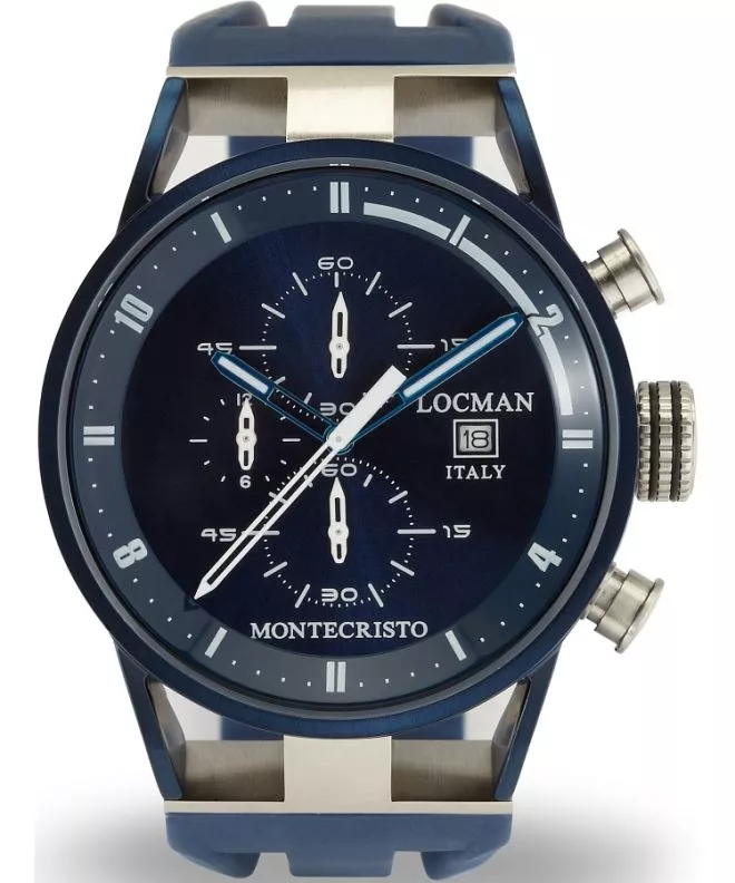 Locman Montecristo Classic Chronograph Men's Watch 0510BLBLFWH0SIB