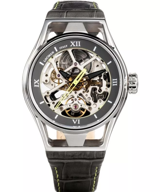 Locman Skeleton Automatic watch 0538A07S-00GYLIPAU