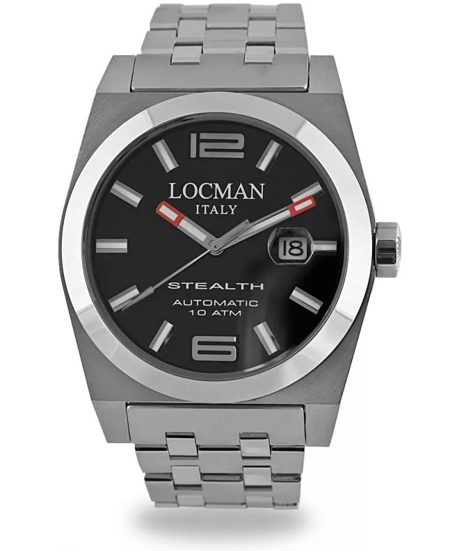 Locman Stealth Automatic Men's watch 020500BKFNK0BR0