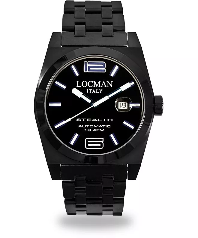 Locman Stealth Automatic Men's Watch 0212BKKA-GYKBRK