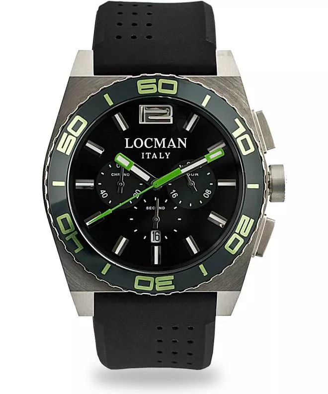 Locman Stealth Mare Chronograph Men's Watch 021200KG-BKKSIK