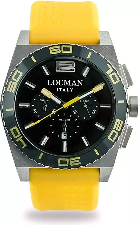 Locman Stealth Mare Chronograph Men's Watch 021200KY-BKKSIY