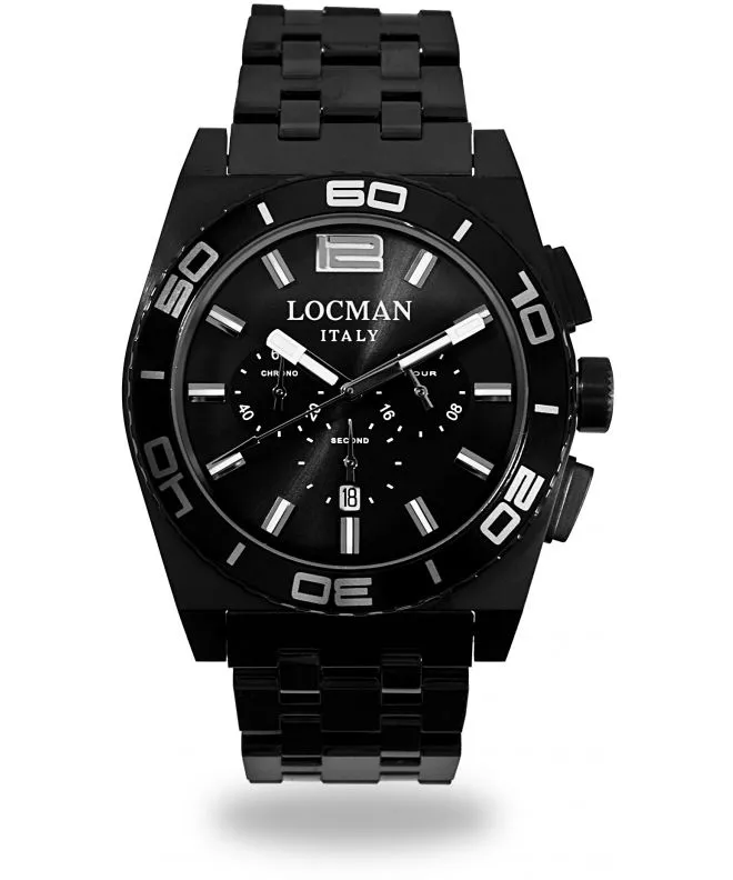 Locman Stealth Mare Chronograph Men's Watch 0212BKKA-GYKBRK