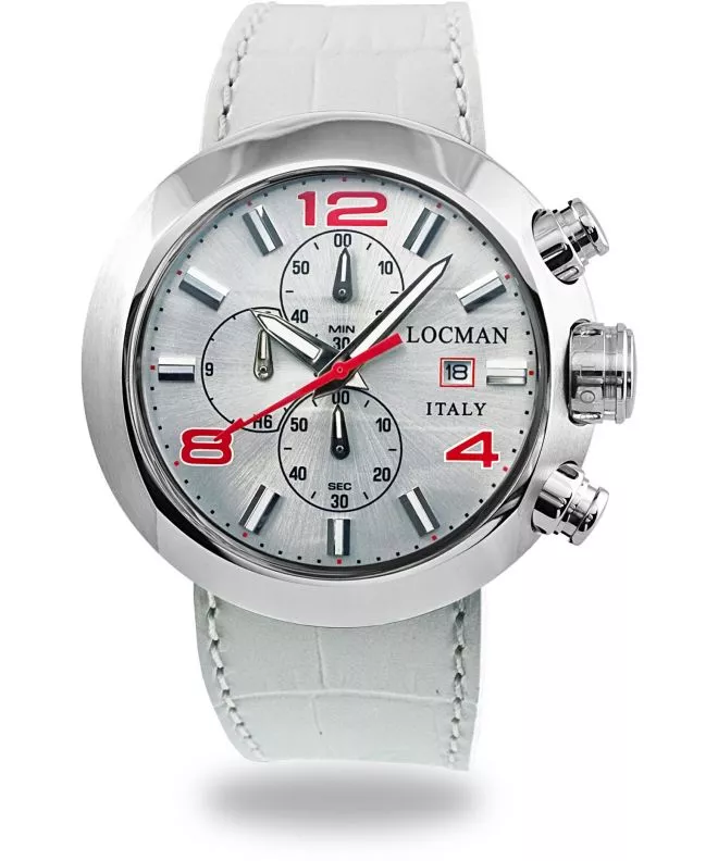 Locman Tondo Chronograph Men's Watch 042000AGNRD0PSW-KS-R