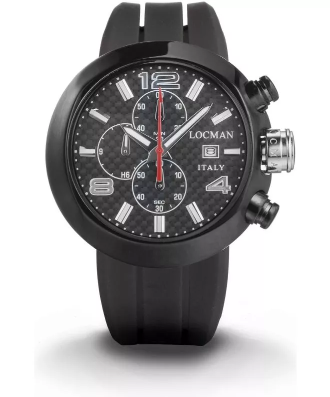 Locman Tondo Chronograph Men's Watch 0420BKCBNNK0SIK-RS-K
