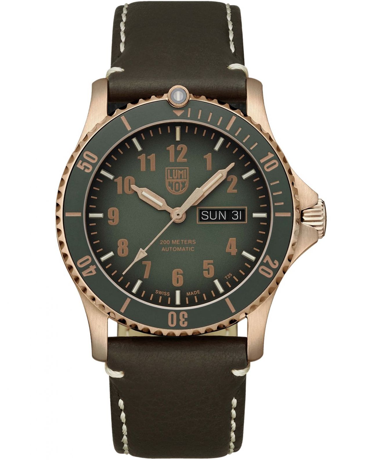 Luminox Black Resin Sport Watch