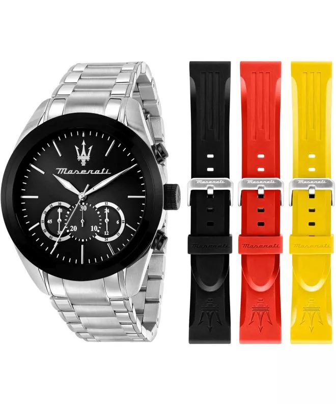 Maserati Traguardo Chronograph Gift Set watch R8873612062